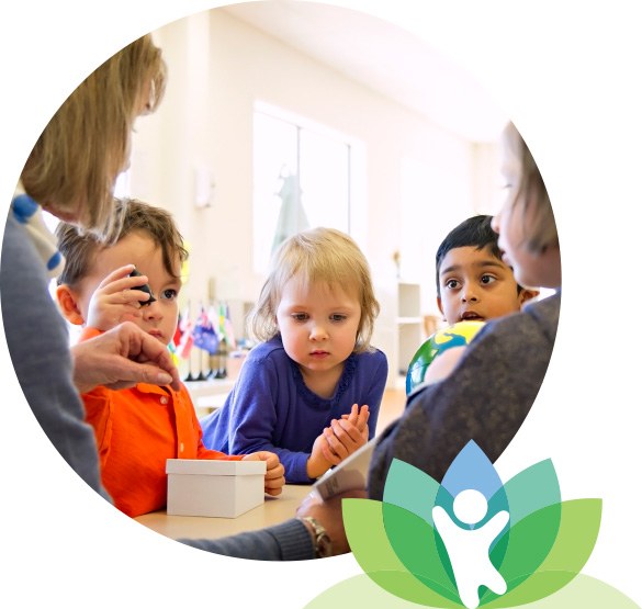 Children in classroom